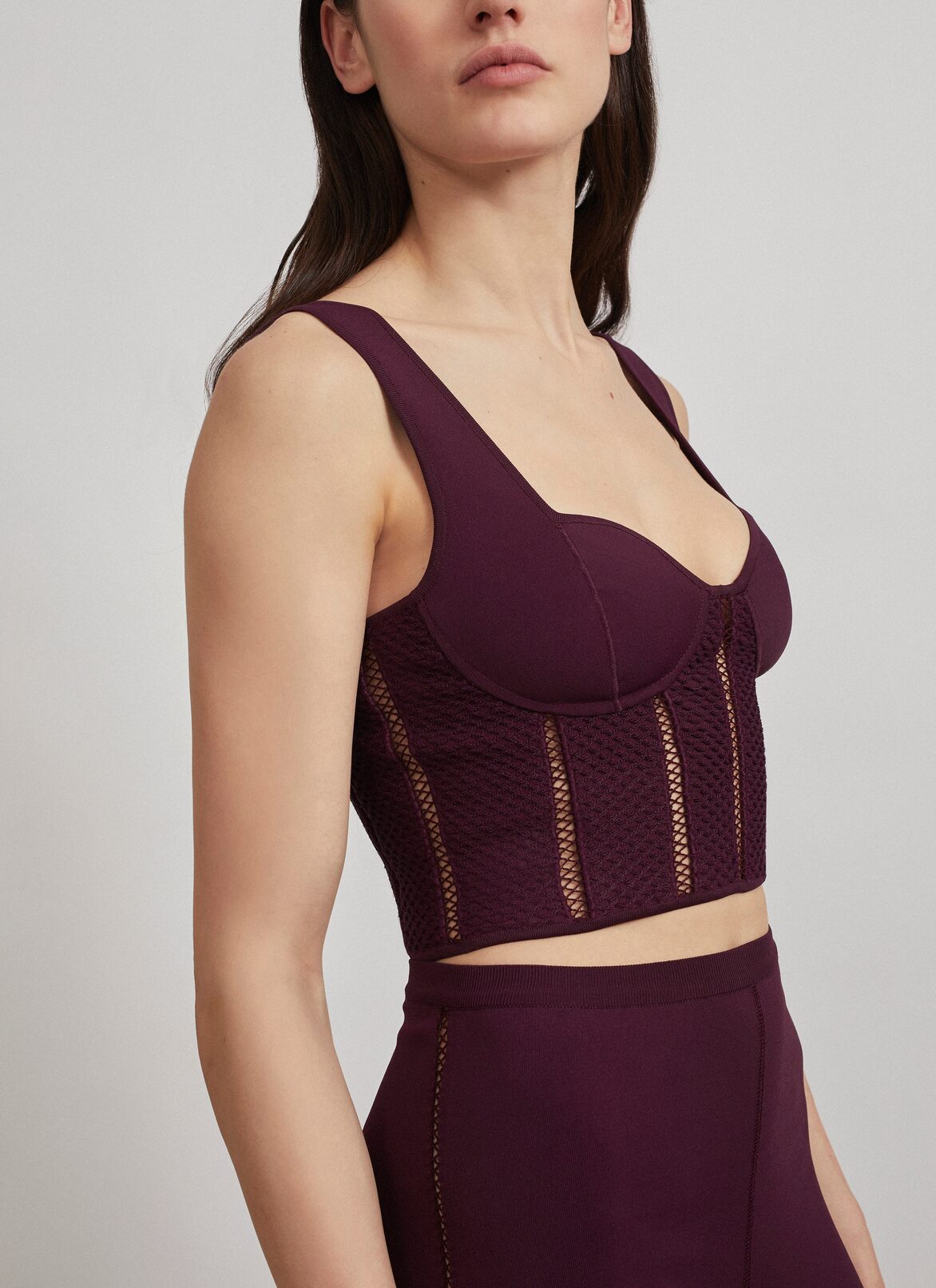 Tops ALAÏA GARNET RED TOPS